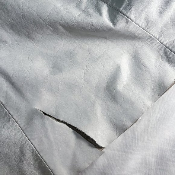 White leather midi with pockets! - Picture 6 of 6